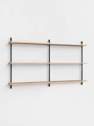 Wall Shelving – ws.85.2.B by MOEBE in Black – product photo 2 of 13