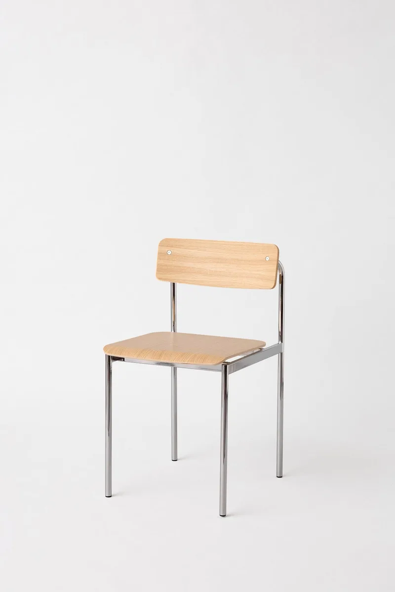Offset Chair van MOEBE in Black, Black, Black – productfoto 5 van 11