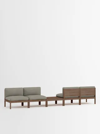Mixed Combination B van MOEBE in Re-Wool 2, Re-Wool 2 – 128, Smoked Oak – productfoto 35 van 35