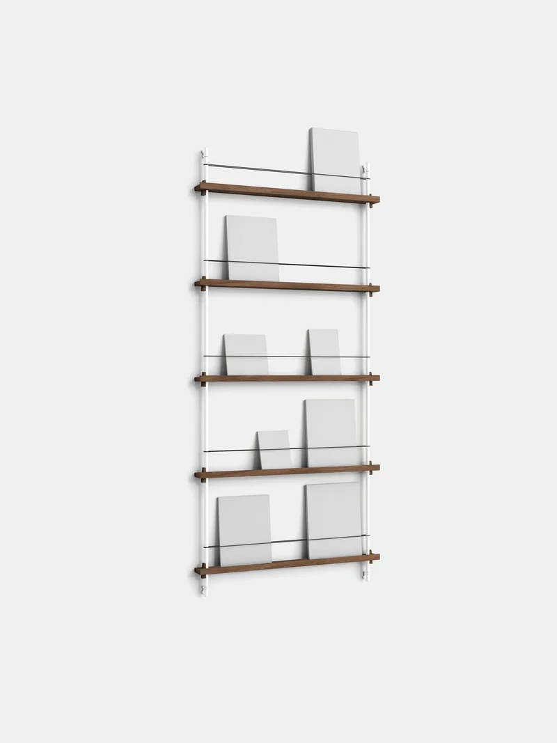 Magazine Shelving – MS.180.1 van MOEBE in Black – productfoto 3 van 10