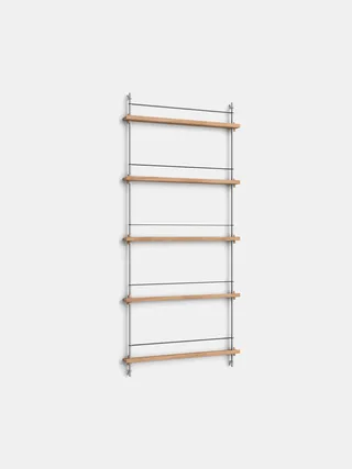 Magazine Shelving – MS.180.1 van MOEBE in Black – productfoto 8 van 10