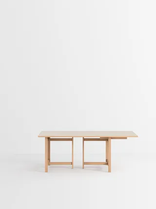Rectangular Dining Table van MOEBE in 160 cm, 1, Warm Beige – productfoto 13 van 13