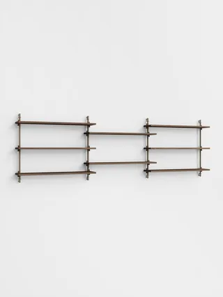 Wall Shelving – ws.65.3 by MOEBE in Smoked-Oak/Warm-Grey – product photo 4 of 4