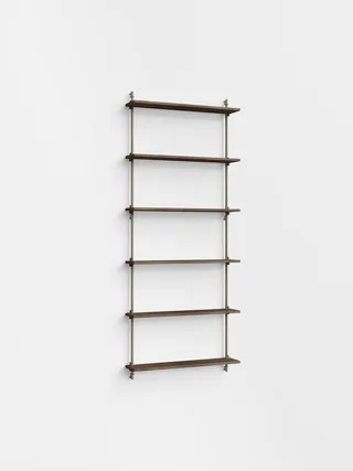 Wall Shelving – ws.200.1 van MOEBE in Smoked-Oak/Warm-Grey – productfoto 4 van 4