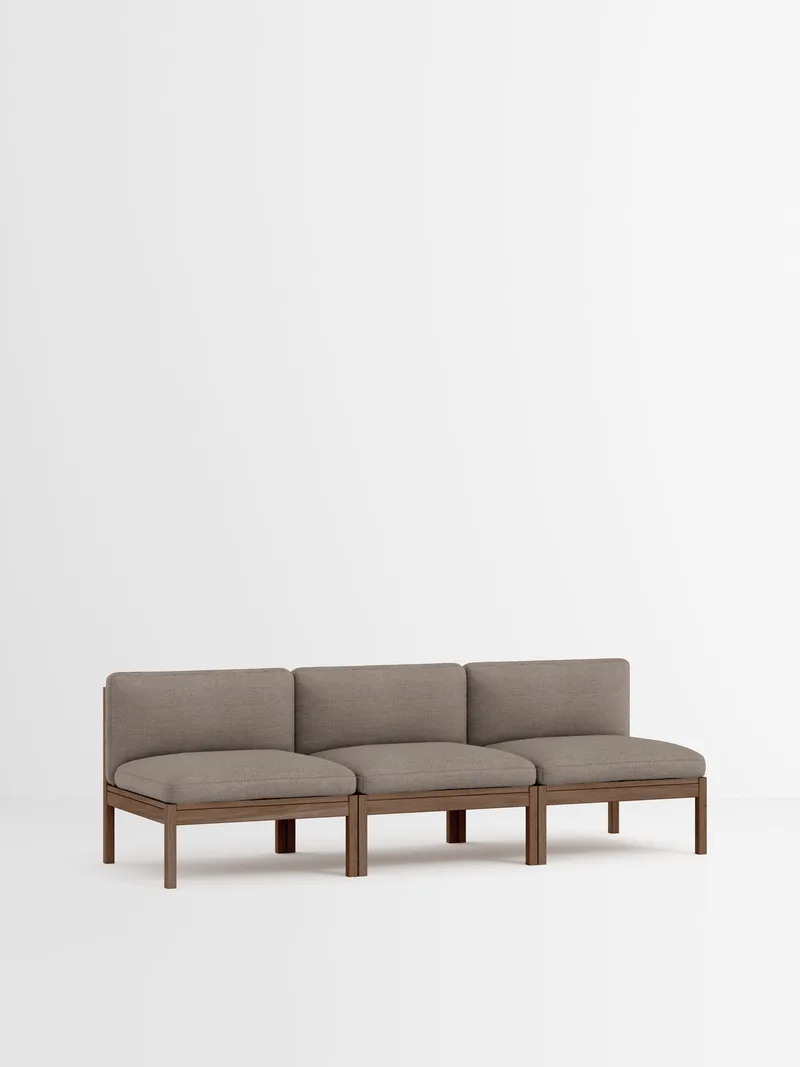 3 Seater Sofa by MOEBE in Autumn, Autumn 331, Smoked Oak – product photo 35 of 35