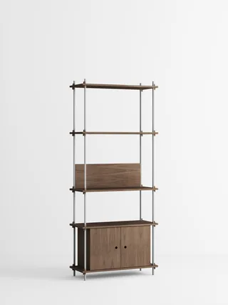 Shelving System – s.200.1.B van MOEBE in Black – productfoto 3 van 4