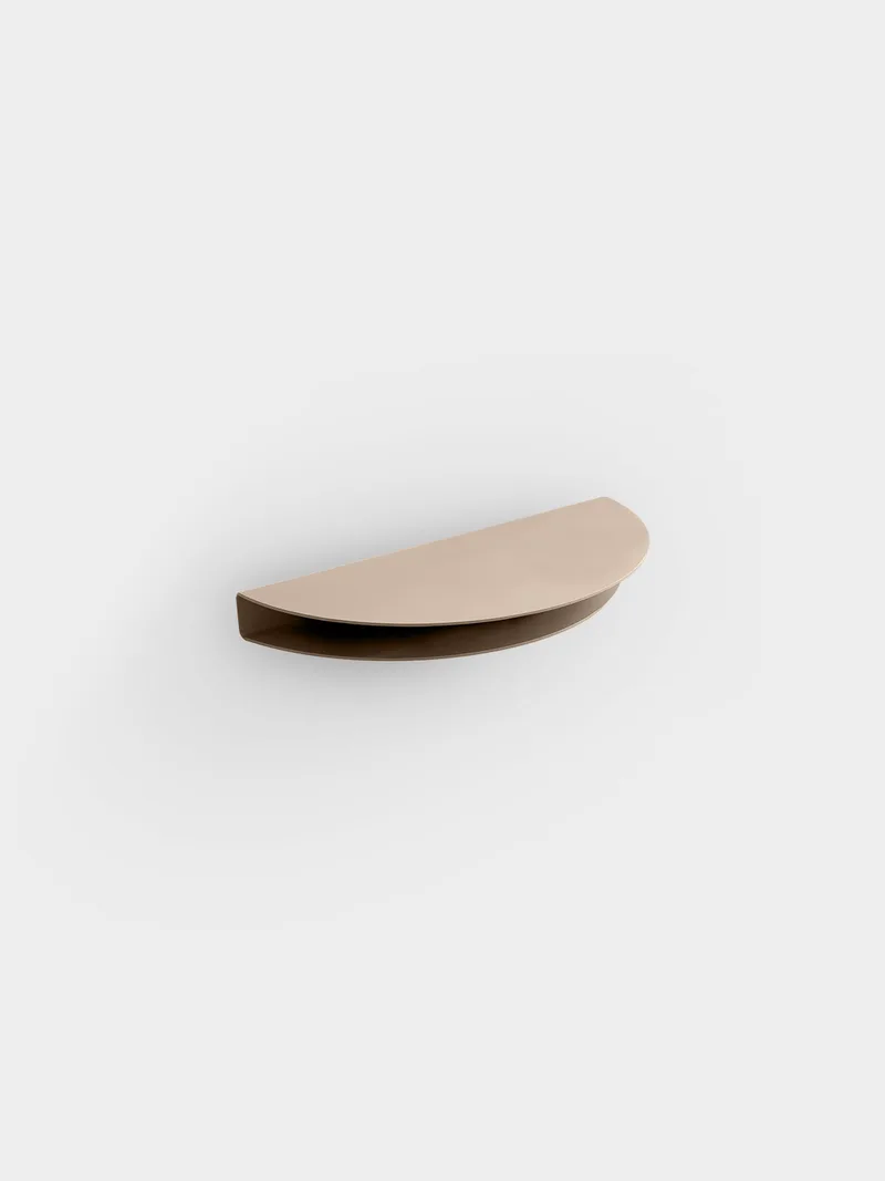 Half Moon Shelf de MOEBE en Large, Black – photo du produit 6 sur 10