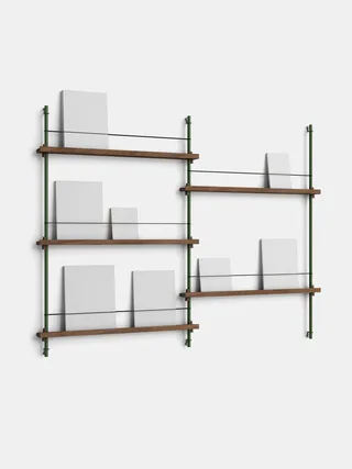 Magazine Shelving – MS.115.2 by MOEBE in Black – product photo 8 of 13