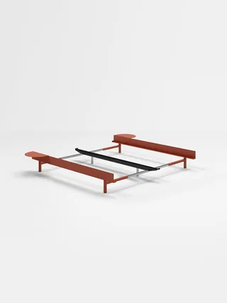 Bed 90 – 180 cm (Low) by MOEBE in Terracotta, 2, I'll get my own – product photo 15 of 15