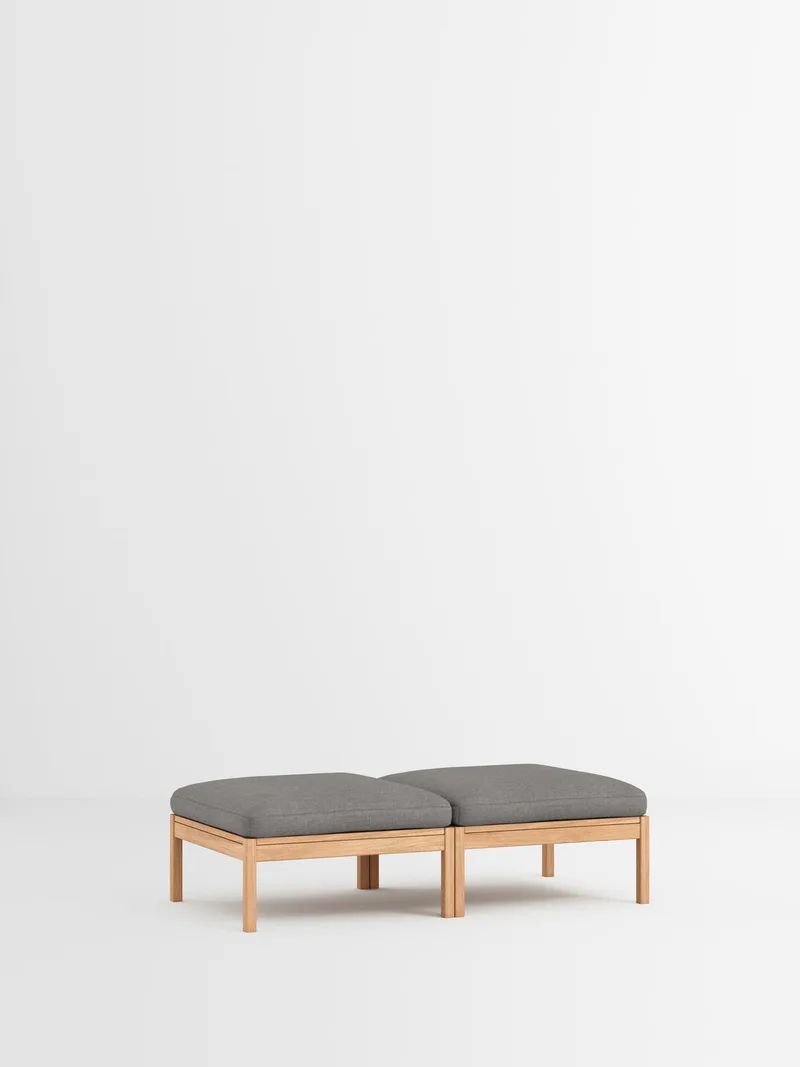 2 Seater Daybed van MOEBE in Autumn, Autumn 101, Oak – productfoto 9 van 34