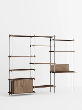 Shelving System – s.200.3.D van MOEBE in Black – productfoto 3 van 4