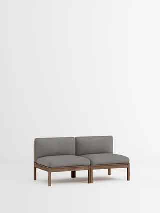 2 Seater Sofa by MOEBE in Autumn, Autumn 131, Smoked Oak – product photo 35 of 35