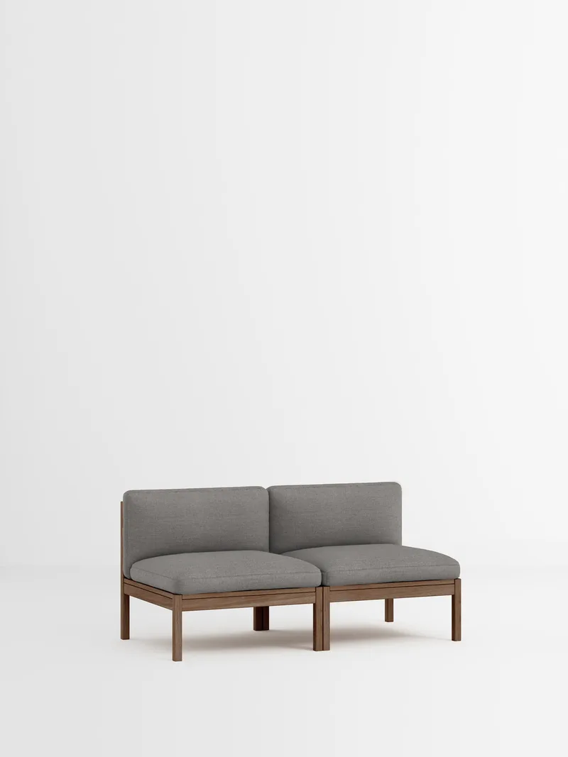 2 Seater Sofa by MOEBE in Autumn, Autumn 131, Smoked Oak – product photo 35 of 35