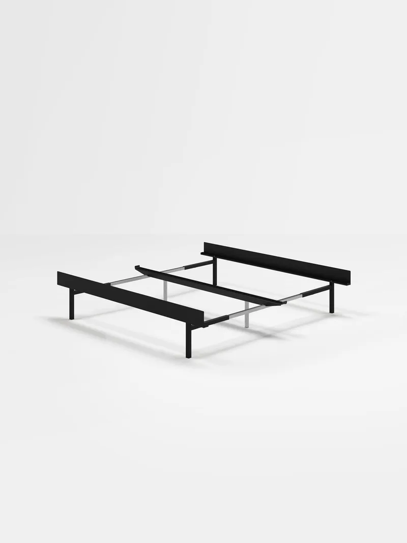 Bed 90 – 180 cm (High) von MOEBE in Black, Ohne, I'll get my own – Produktfoto 12 von 12