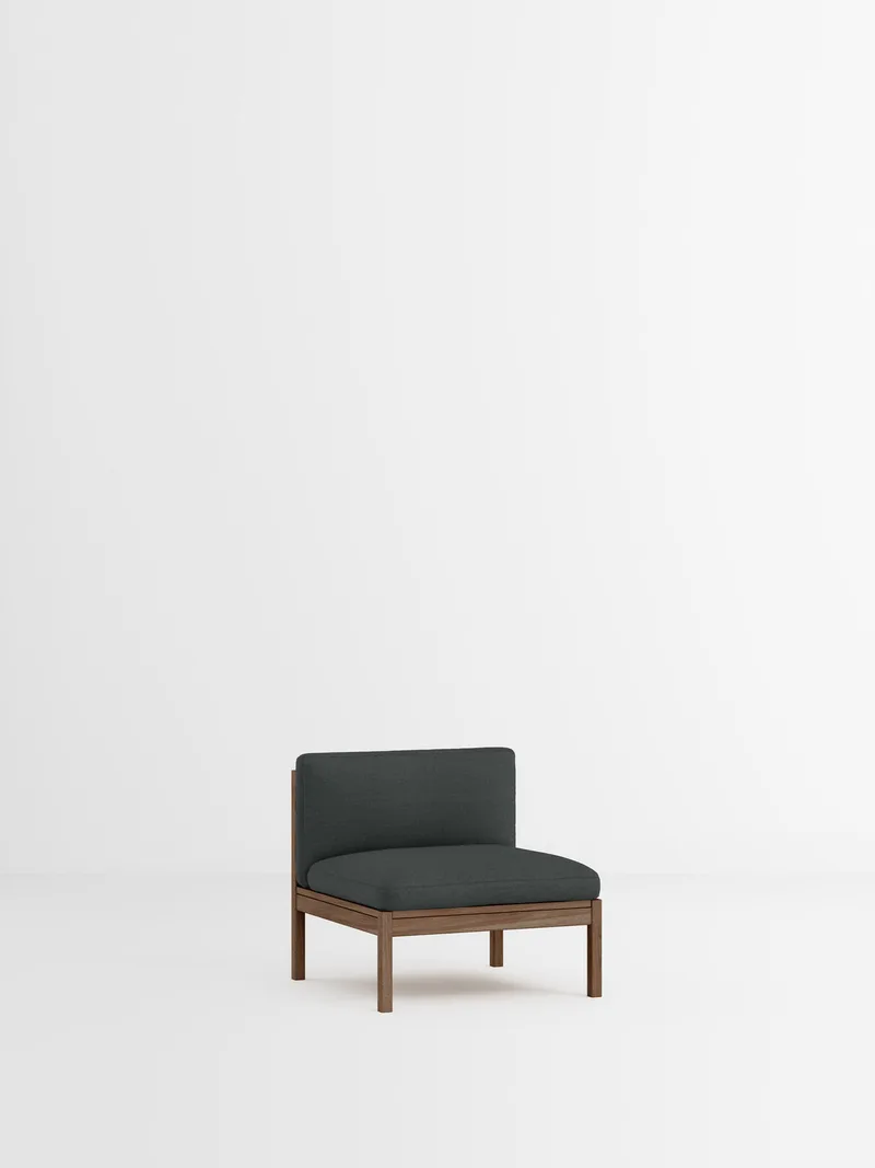 Seat van MOEBE in Re-Wool 2, Re-Wool 2 – 987, Smoked Oak – productfoto 35 van 35