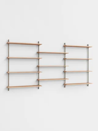 Wall Shelving – ws.115.3 by MOEBE in Oak/Warm-Grey – product photo 4 of 4