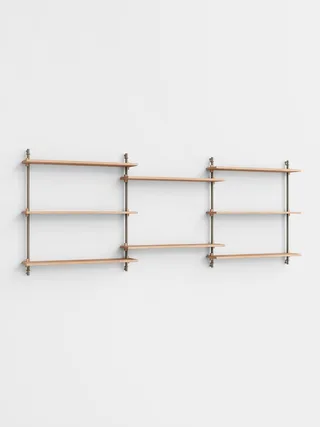 Wall Shelving – ws.85.3 by MOEBE in Oak/Warm-Grey – product photo 4 of 4
