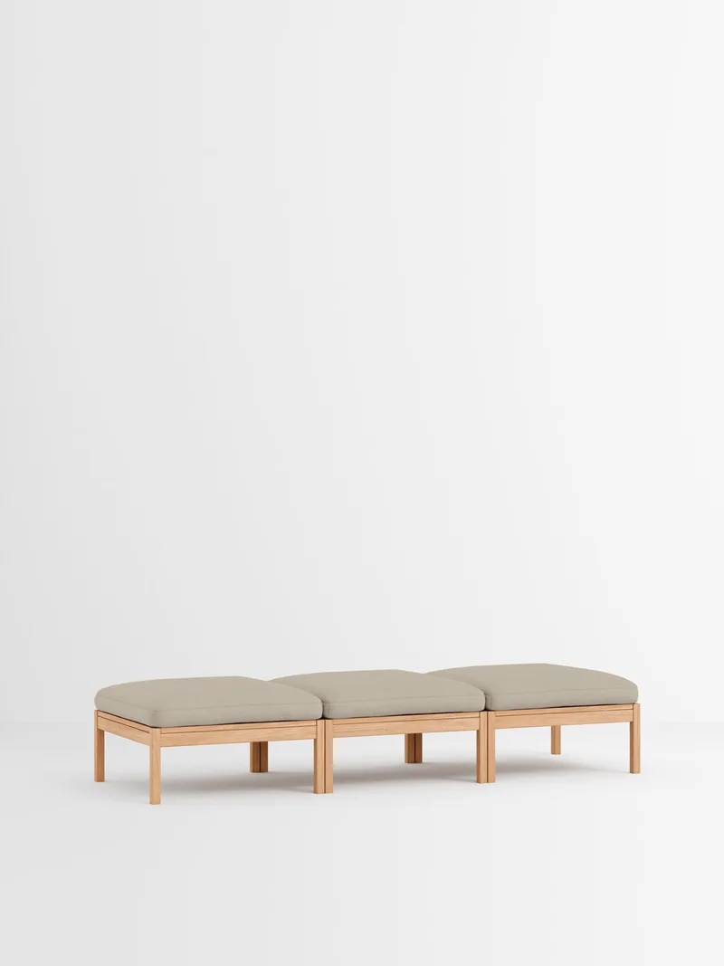 3 Seater Daybed by MOEBE in Autumn, Autumn 101, Oak – product photo 24 of 34