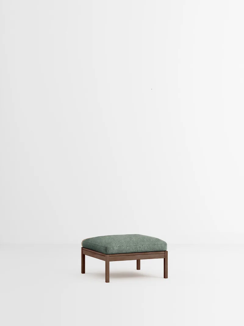 Ottoman van MOEBE in Moss, Moss 0003, Smoked Oak – productfoto 35 van 35