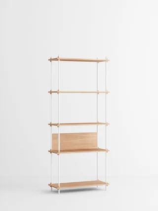 Shelving System – s.200.1.A van MOEBE in Oak/White – productfoto 4 van 4
