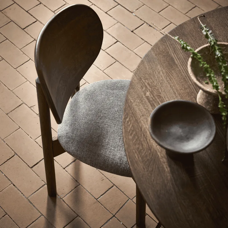 Dining table Space Smoked Ø150 by MUUBS – interior photo 1 of 11