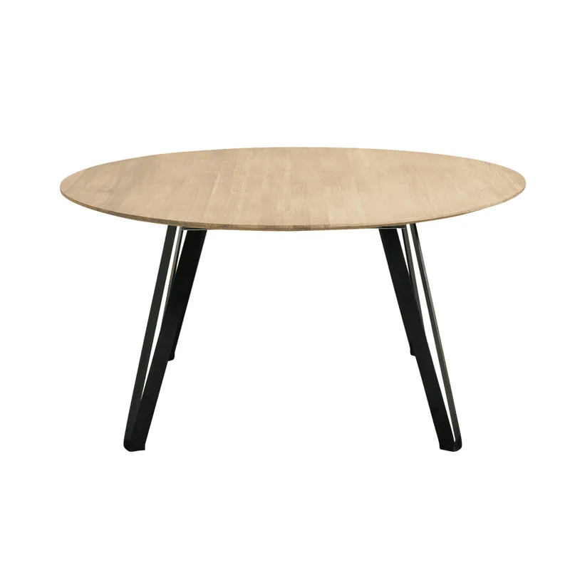 Dining table Space Natural Ø120 – Natural oil van MUUBS – productfoto 3 van 3