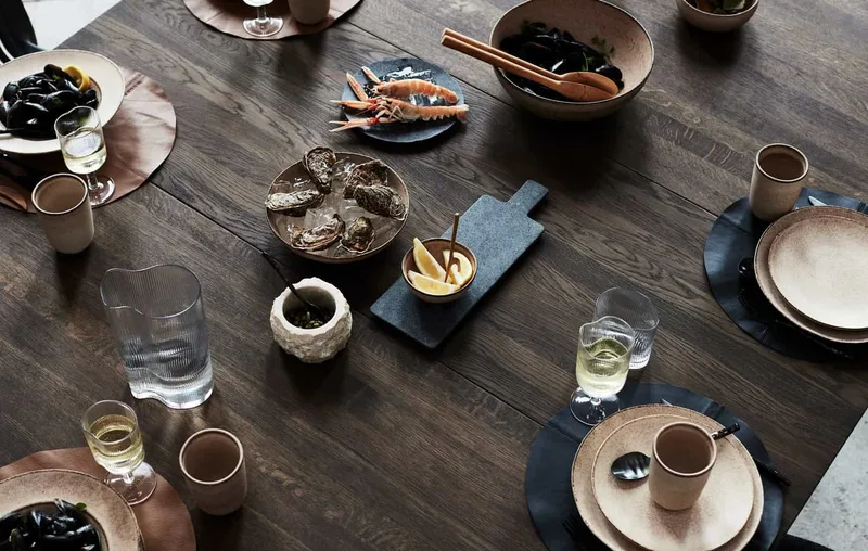 Dining table Space Smoked Ø150 by MUUBS – interior photo 10 of 11