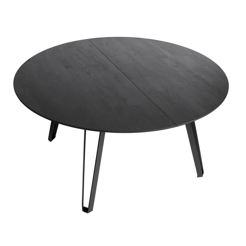 Dining table Space Black Ø150 – Woca black van MUUBS – productfoto 3 van 7