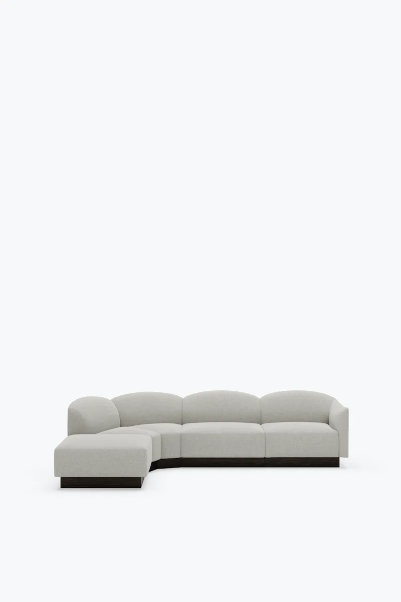 Shore Modular Sofa, Configuration 7 van New Works – productfoto 8 van 8