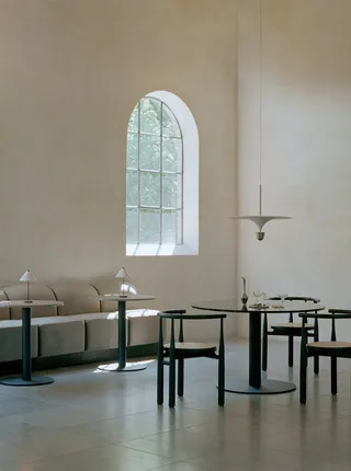 Florence Column Table Ø70 by New Works – interior photo 4 of 11