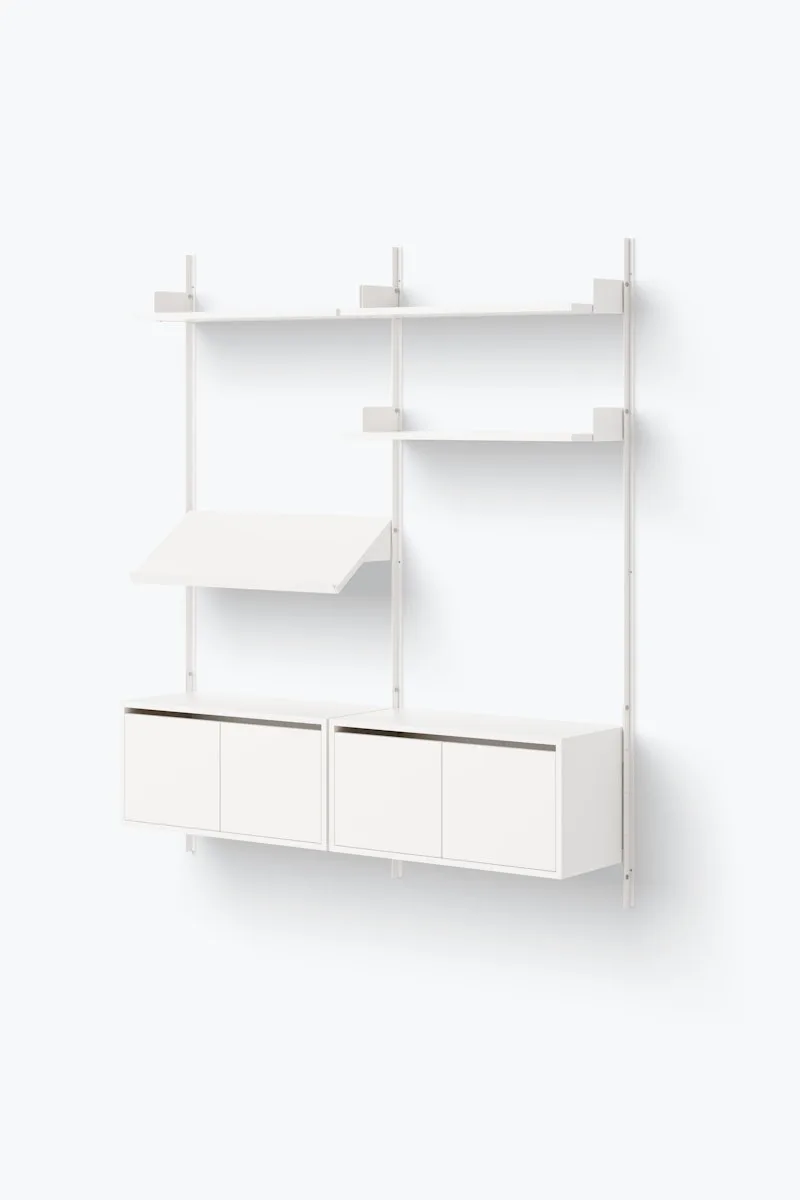 New Works Living Shelf Cabinets Low w. Doors van New Works – productfoto