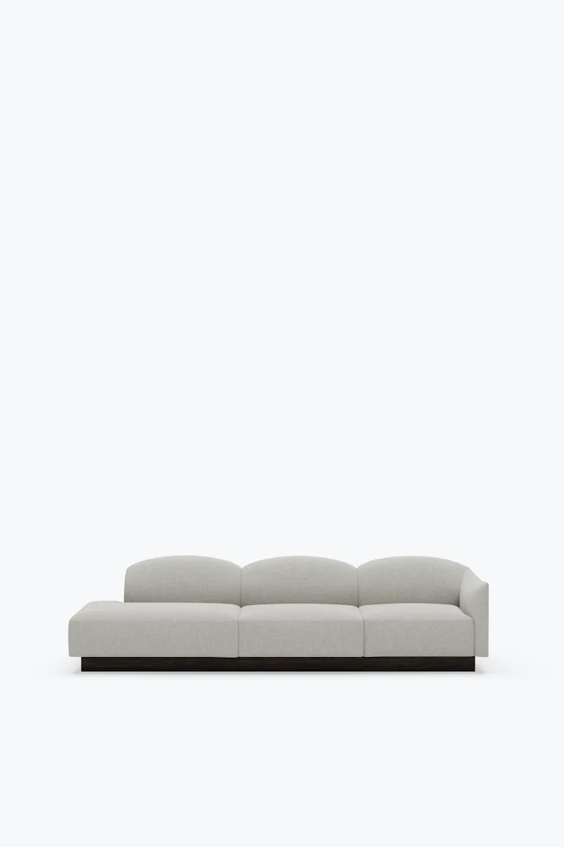 Shore Modular Sofa, Configuration 2 van New Works – productfoto 7 van 7