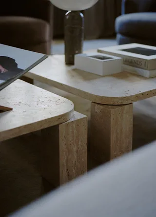 Atlas Coffee Table 60x60 van New Works – sfeerfoto 3 van 4