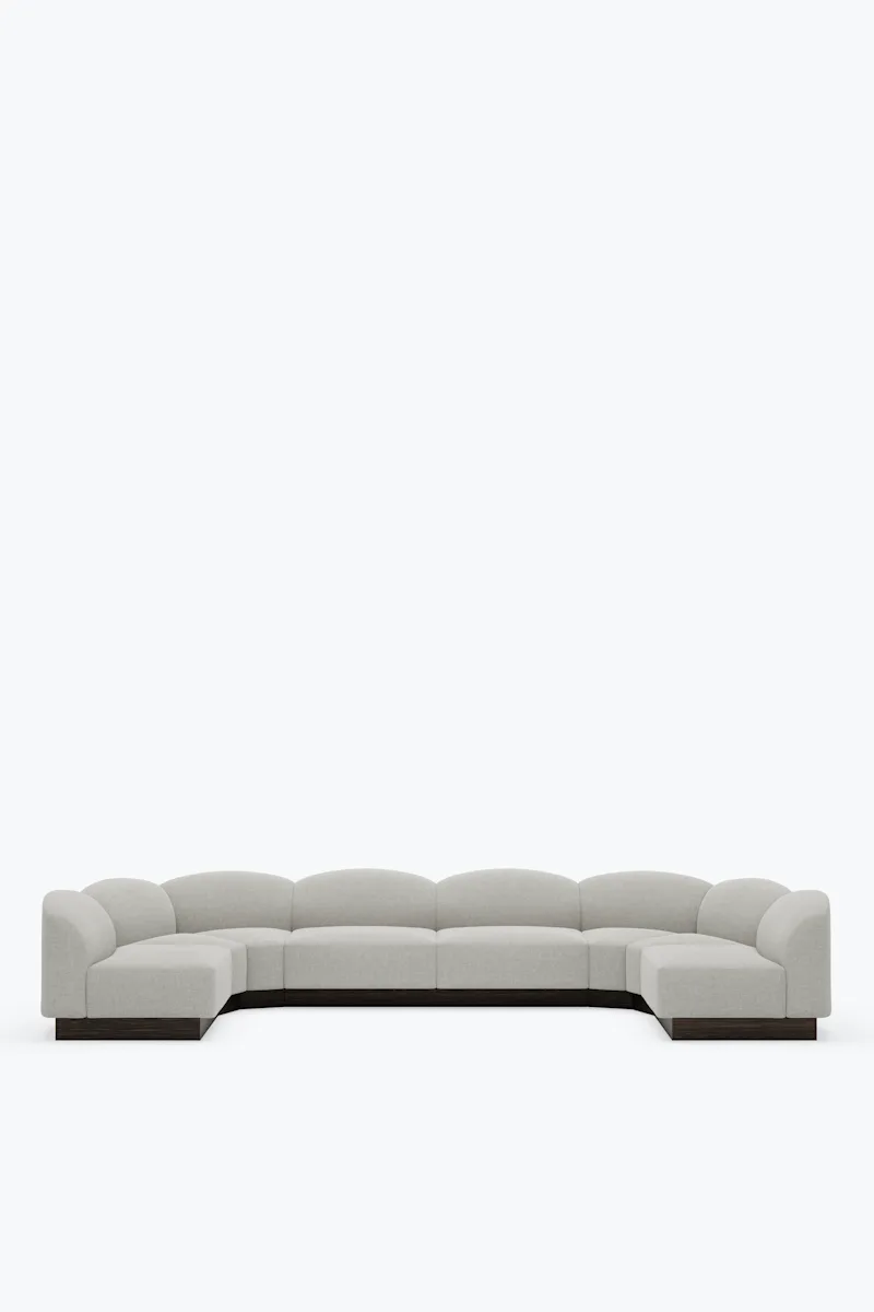 Shore Modular Sofa, Configuration 8 von New Works – Produktfoto 8 von 8