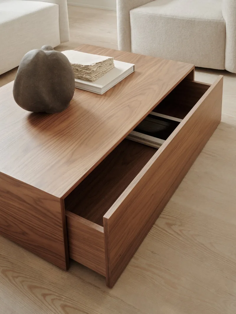 Mass Coffee Table High w. Drawer by New Works – interior photo 4 of 6