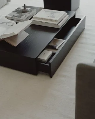 Mass Coffee Table w. Drawer von New Works – Ambientefoto 3 von 4