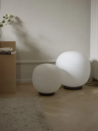 Lantern Globe Table Lamp Medium by New Works – interior photo 3 of 5