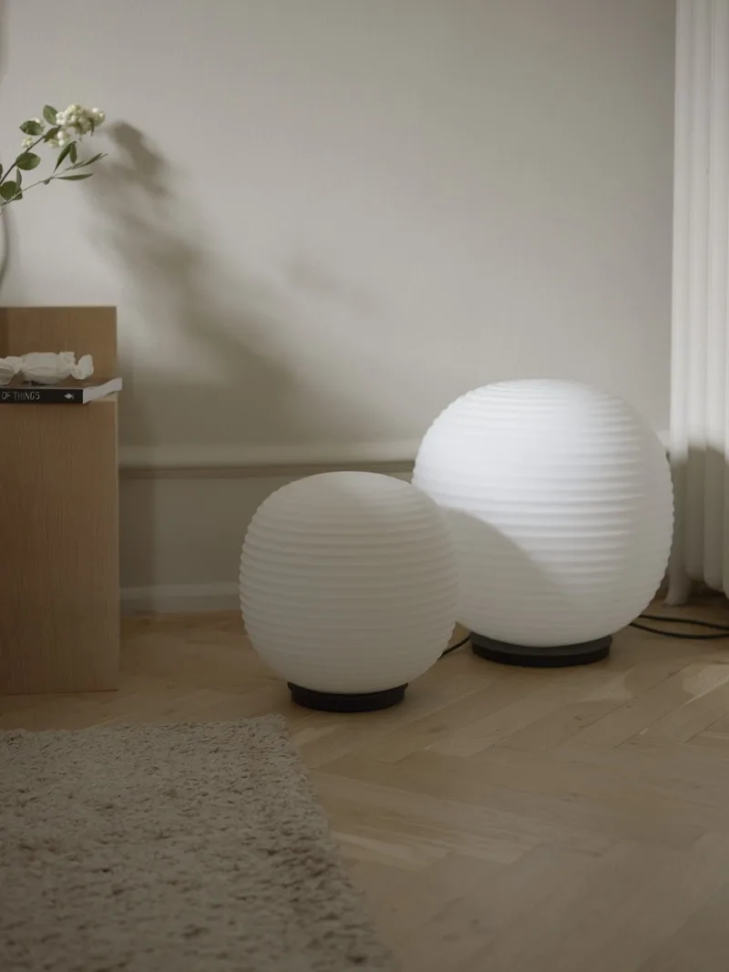 Lantern Globe Table Lamp Medium by New Works – interior photo 3 of 5