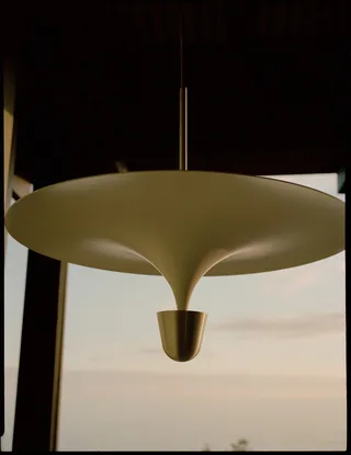 Kantarell Pendant Lamp Ø60 van New Works – productfoto 5 van 10