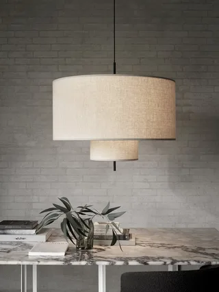 Margin Pendant Lamp Ø90 van New Works – sfeerfoto 3 van 7