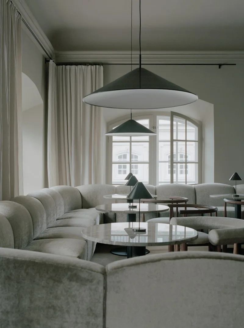 Florence Column Table Ø70 by New Works – interior photo 3 of 11