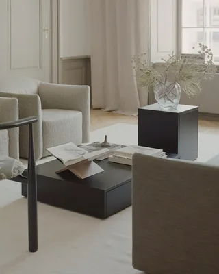 Mass Coffee Table w. Drawer von New Works – Ambientefoto 2 von 4