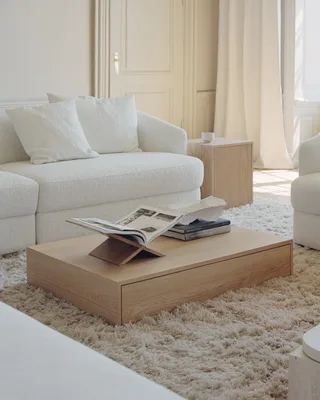 Mass Coffee Table w. Drawer von New Works – Ambientefoto 2 von 4