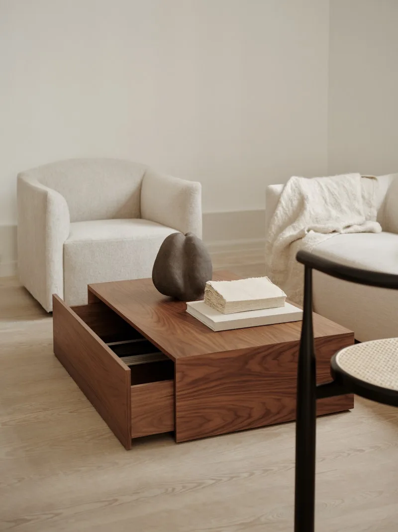 Mass Coffee Table High w. Drawer by New Works – interior photo 3 of 6