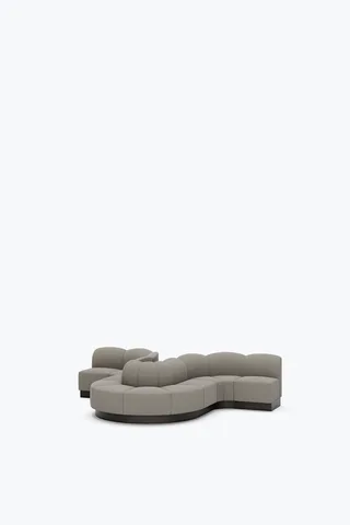 Shore Dining Curved End Left, Plinth, Module 41 von New Works – Produktfoto 8 von 11