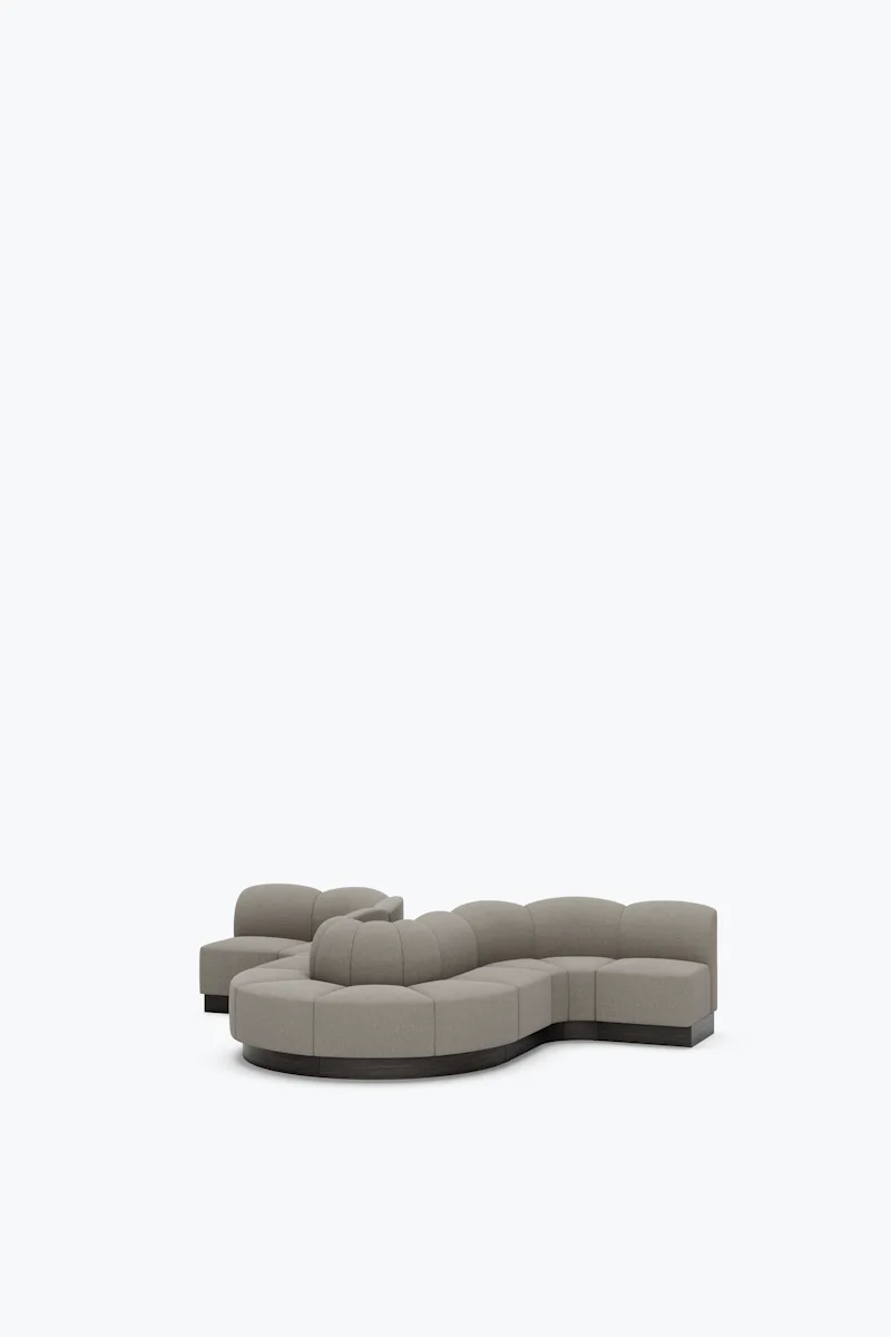 Shore Dining Curved End Left, Plinth, Module 41 von New Works – Produktfoto 8 von 11
