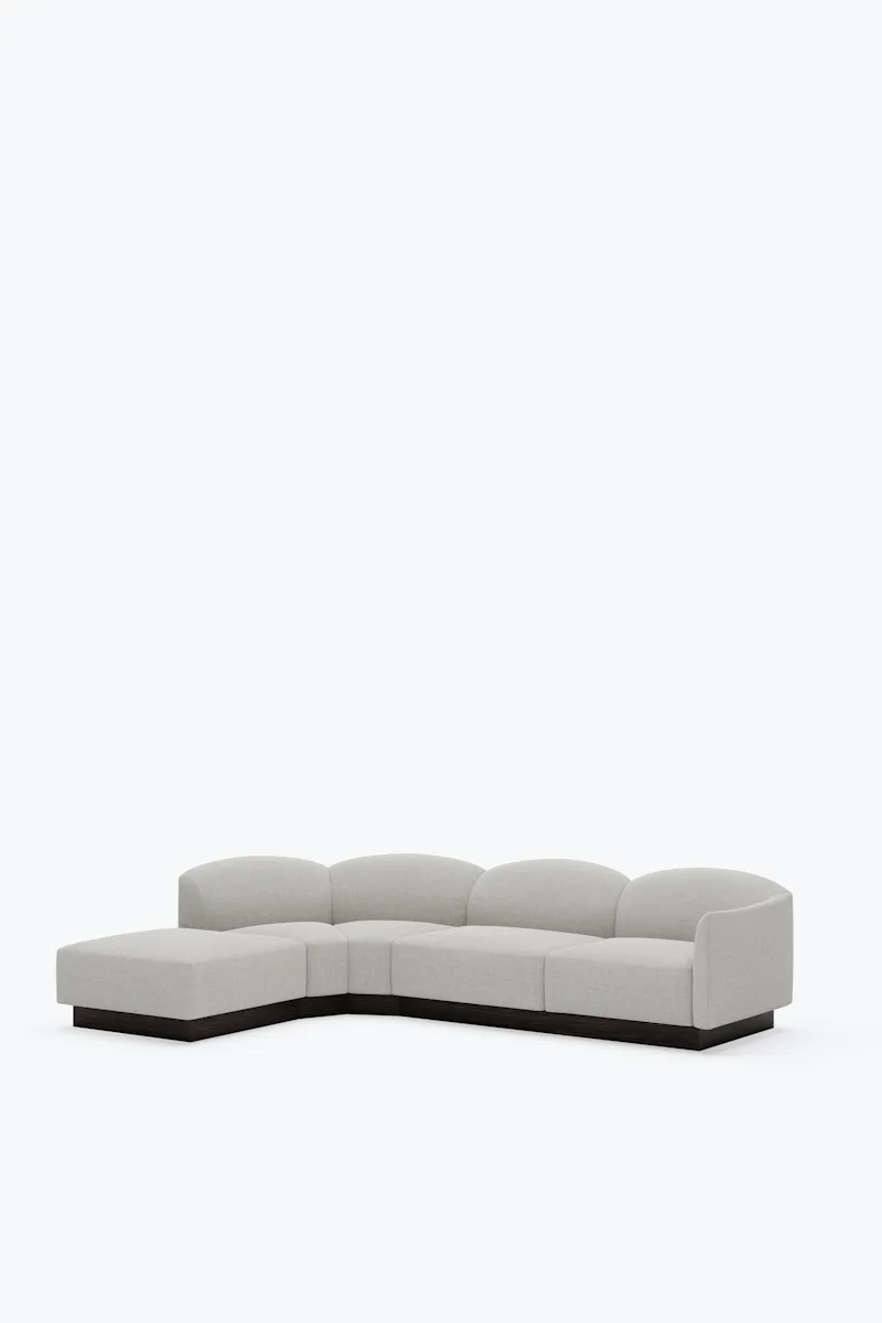 Shore Modular Sofa, Configuration 7 van New Works – productfoto 6 van 8