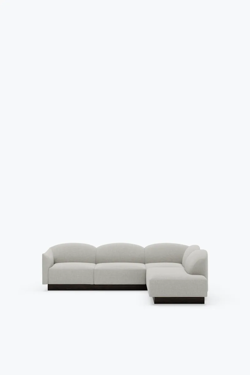 Shore Modular Sofa, Configuration 4 von New Works – Produktfoto 8 von 8