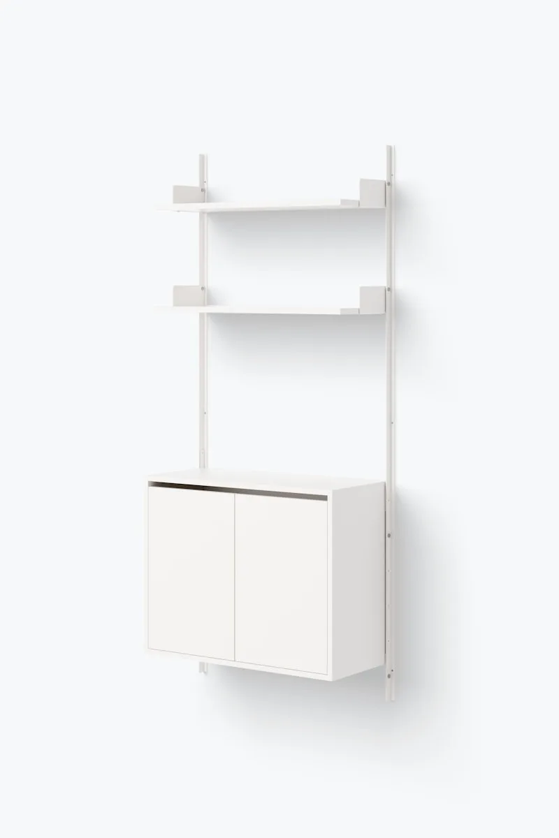 New Works Wall Shelf 1900 Cabinet Tall w. Doors by New Works – product photo