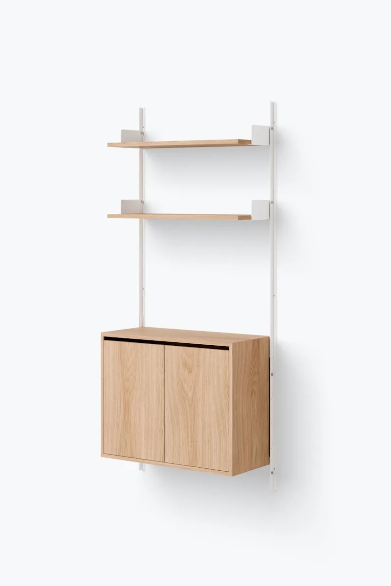 New Works Wall Shelf 1900 Cabinet Tall w. Doors van New Works – productfoto